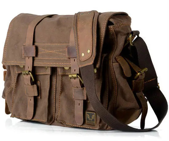 SONO LEGEND Will Smith Tela + Borsa a tracolla da uomo in vera pelle Borsa a tracolla in tela da uomo Borsa a tracolla Borsa casual a tracolla