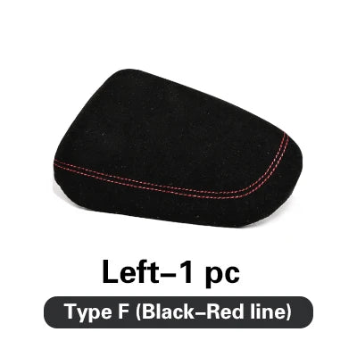 Ginocchiera per auto in vera pelle cuscino per gamba cuscino di riposo per BMW F20 F30 G20 E90 E60 F10 E46 G30 E92 E36 E87 accessori interni