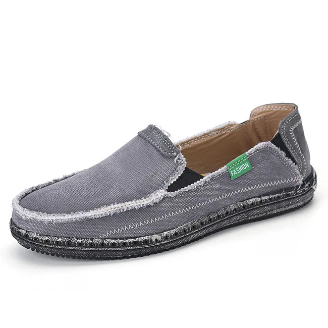 Nuovo arrivo a basso prezzo Mens traspirante scarpe Casual di alta qualità Jeans tela scarpe Casual Slip On uomo moda appartamenti mocassino