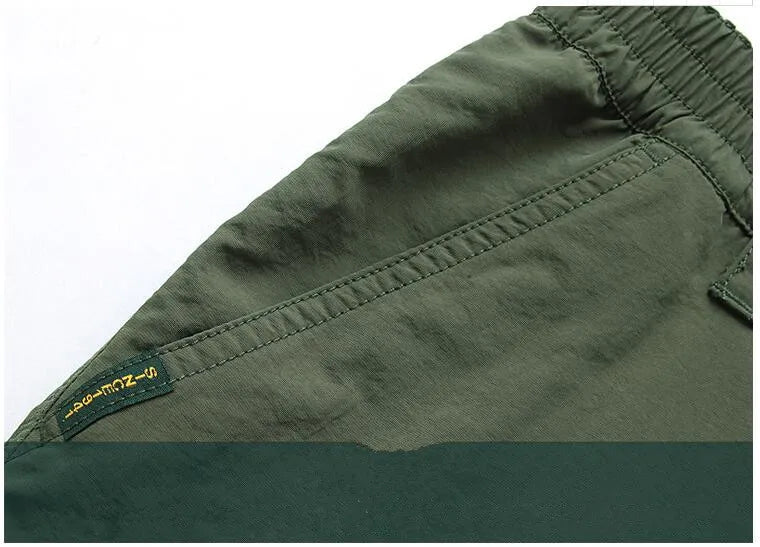 Pantaloni Cargo da uomo pantaloni lunghi maschili traspiranti impermeabili estivi pantaloni da jogging tasche militari pantaloni Casual Plus Size 4XL