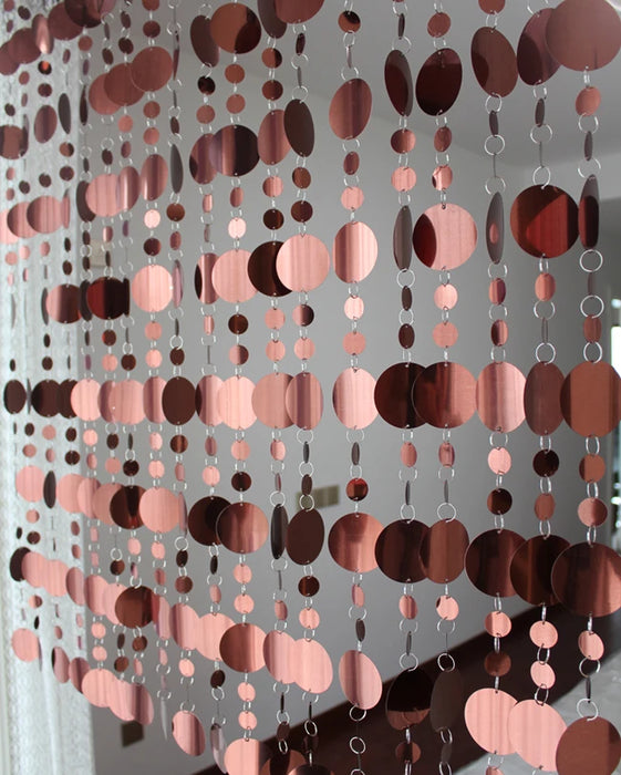 Paillettes in PVC Tende Articoli per la casa partizioni Tenda in plastica Forniture per la casa Decorazione festiva di nozze