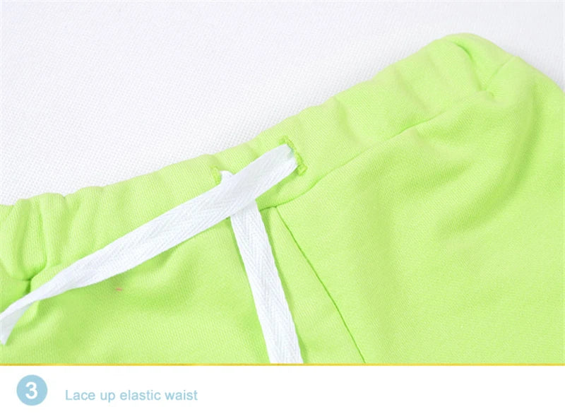 3-13 anni pantaloncini per bambini ragazzi ragazze pantaloncini sportivi estivi pantaloni Unisex bambini colore caramella pantaloni corti casual pantaloni pantaloni