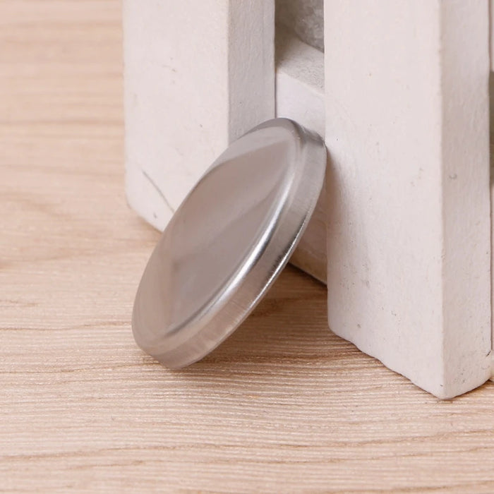 HUAMIANLI 10 Pcs Nuovo 3 Size Vuoto Magnetico Per Occhio Ombretto Ombra di Trucco In Polvere Fondazione Ricarica Tavolozze Argento