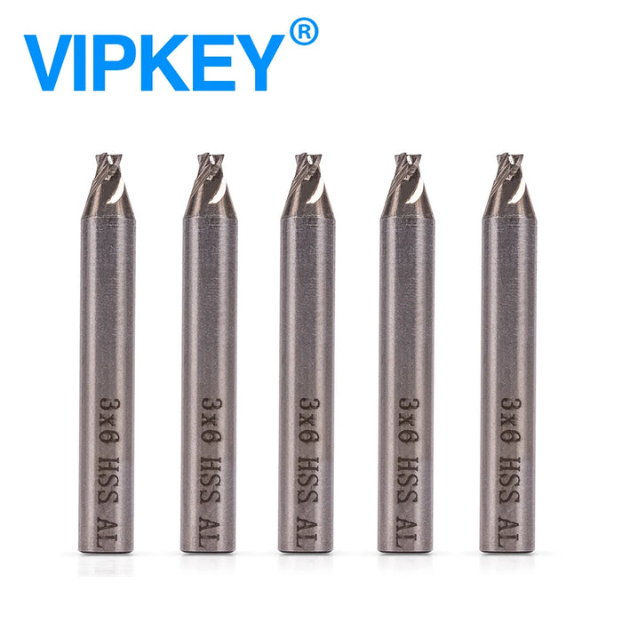 Punta da trapano per fresa da 1,5 mm per utensili per fabbro con chiavi verticali