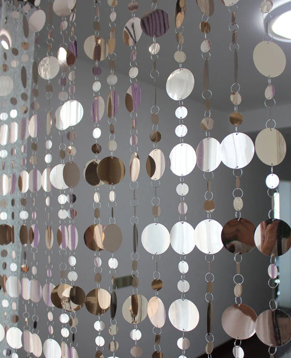 Paillettes in PVC Tende Articoli per la casa partizioni Tenda in plastica Forniture per la casa Decorazione festiva di nozze