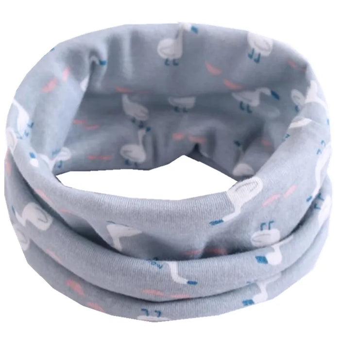 2024 Nuova Primavera Autunno Bambini Sciarpa Moda Bambini Bambino Sciarpa di cotone Ragazzi Ragazze O Ring Sciarpa Bambini Collare Bambino Sciarpa al collo