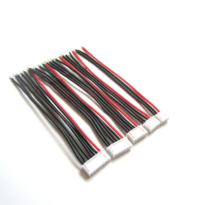 Buona Qualità 2s 3s 4s 5s 6s LiPo Batteria Bilanciamento Caricatore Spina Linea/Filo/Connettore 22AWG 100mm JST-XH Cavo Bilanciatore 5 Pezzi/lottp