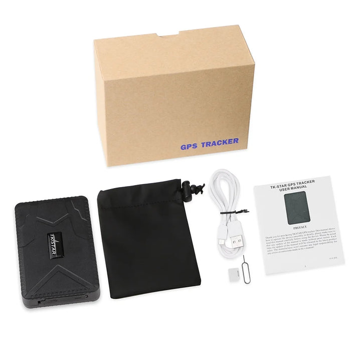 Localizzatore GPS per auto TK915 Localizzatore GPS 10000mAh Magnete Impermeabile IP65 Localizzatore GPS per auto Avviso antimanomissione APP gratuita a vita PK TKSTAR TK905