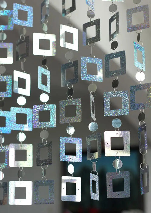 Paillettes in PVC Tende Articoli per la casa partizioni Tenda in plastica Forniture per la casa Decorazione festiva di nozze