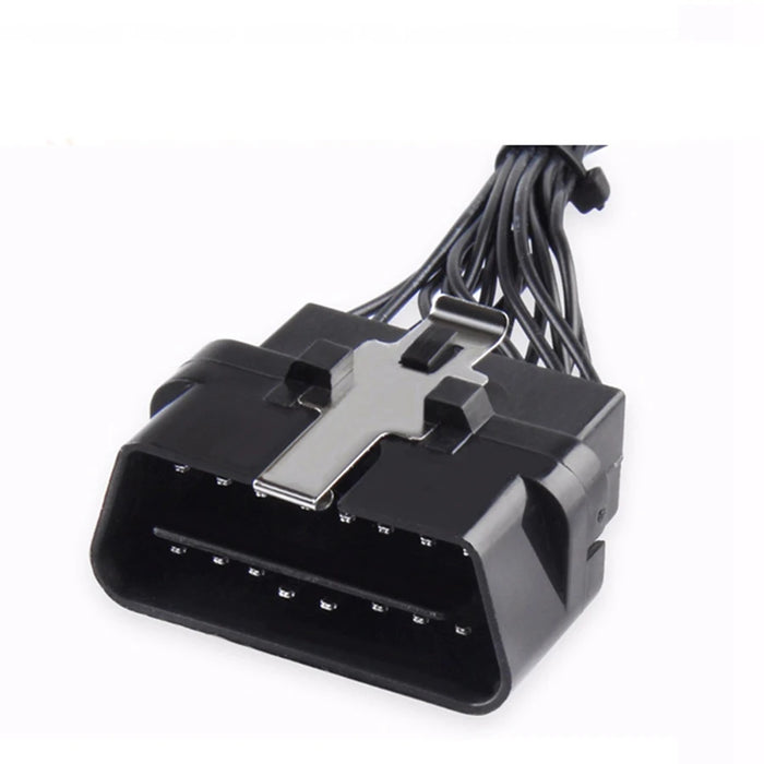OBD2 16Pin Maschio Connettore Per ELM327 Adattatore di Estensione Cavo OBD OBDII EOBD ODB2 16 Pin OBD 2 Adattatore di Apertura Cavo Femmina