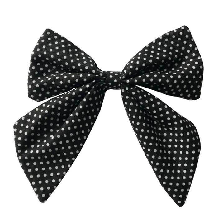 Fiocchi per capelli in cotone e lino Boutique Fermagli per capelli Neonate Donne Grandi mollette per fiocco da marinaio Fermagli per capelli Accessori per capelli Copricapo