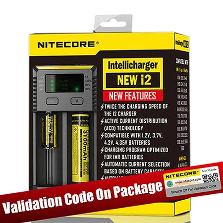 Nitecore D4 D2 Nuovo I4 I2 Digicharger LCD Circuito Intelligente Assicurazione Globale li-ion 18650 14500 16340 26650 Caricabatteria