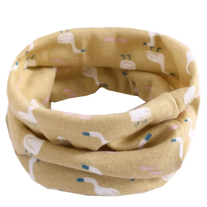 2024 Nuova Primavera Autunno Bambini Sciarpa Moda Bambini Bambino Sciarpa di cotone Ragazzi Ragazze O Ring Sciarpa Bambini Collare Bambino Sciarpa al collo