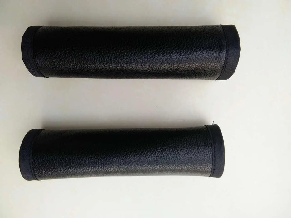 Maniglia per carrozzina per bambini Passeggino in pelle artificiale Custodia per bracciolo Custodia protettiva 2 pz/paia Passeggino generale 14 cm x 11 cm