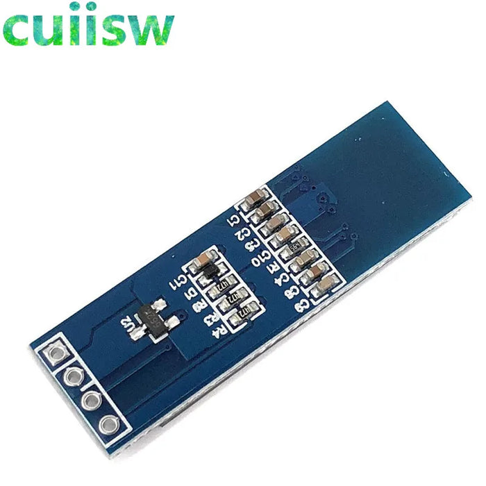 Modulo display LCD OLED bianco/blu seriale I2C IIC da 0,91 pollici 128x32 Schermo LCD SSD1306 da 0,91 pollici 12832