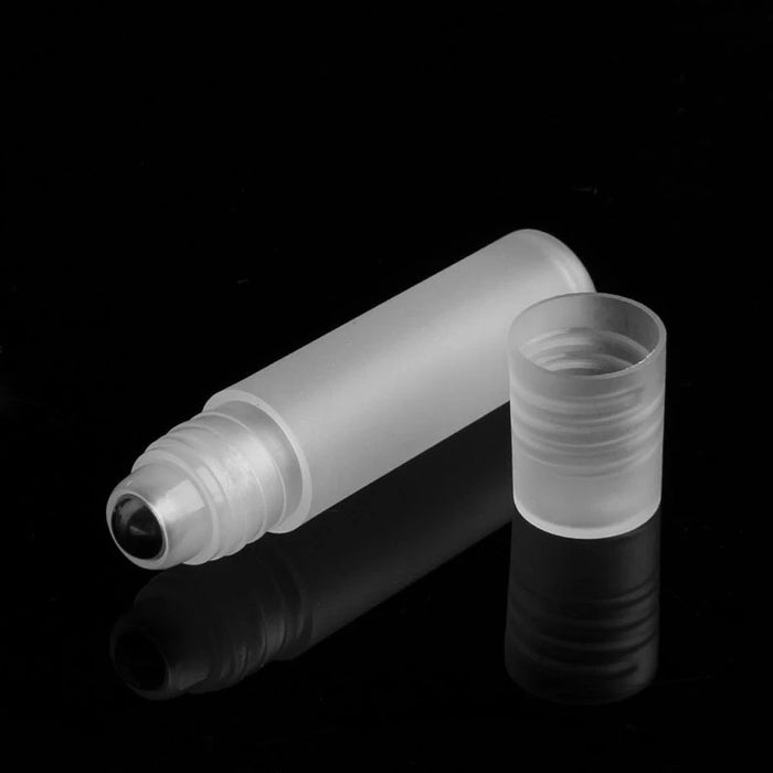 5 Ml/10 Ml di Profumo Vuota Rotolo Rullo di Bottiglia in Plastica in Acciaio Inox Liquidi Contenitore di Olio di Bottiglie Riutilizzabili titolari di Nuovo