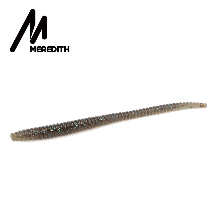 MEREDITH Affondamento lento Verme di lancia Esche morbide 60mm 80mm Esche da pesca artificiali Vermi di mare Lombrico Pesca Esche morbide Wobblers