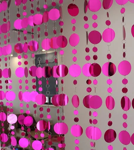 Paillettes in PVC Tende Articoli per la casa partizioni Tenda in plastica Forniture per la casa Decorazione festiva di nozze