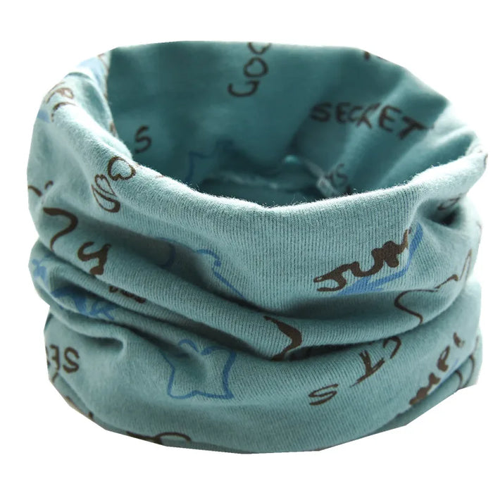 Nuovo autunno inverno bambini sciarpa di cotone LIC bambini bambino sciarpa al collo ragazzi ragazze sciarpe bambino collare caldo O anello fazzoletto da collo magico