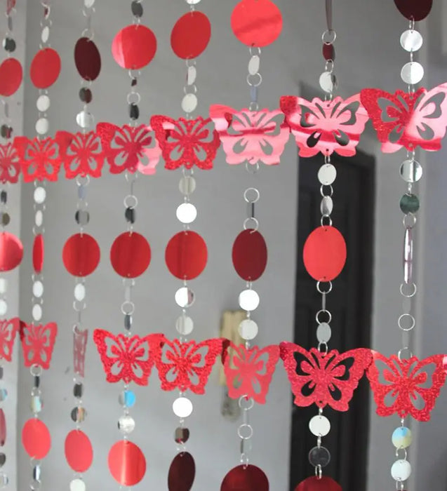 Paillettes in PVC Tende Articoli per la casa partizioni Tenda in plastica Forniture per la casa Decorazione festiva di nozze