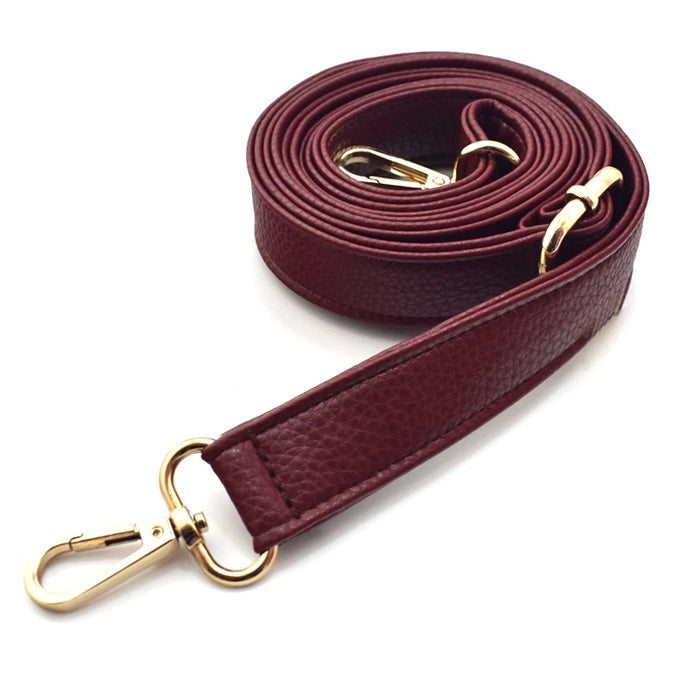 130*2.5 CM Regolabile Lungo Donna Uomo Lady PU Borsa in pelle Cinghia Cintura di ricambio Spalla Borsa a tracolla Fascia Accessori Maniglia