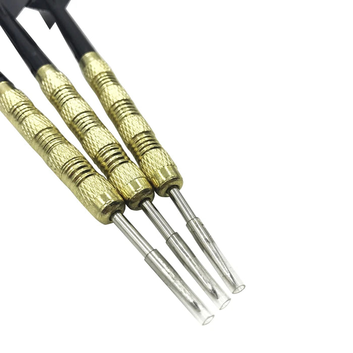 Yernea Nuovo 3 Pz 15g Acciaio Tip Freccette Sport Entertainment Nichelato Rame Dardo Corpo Nylon Dart Asta PET volo