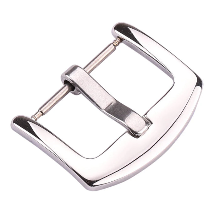 Cinturino per orologio in metallo con fibbia 16 18 20 22 24mm Cinturino per uomo Argento Nero Oro Chiusura in acciaio inossidabile Accessori