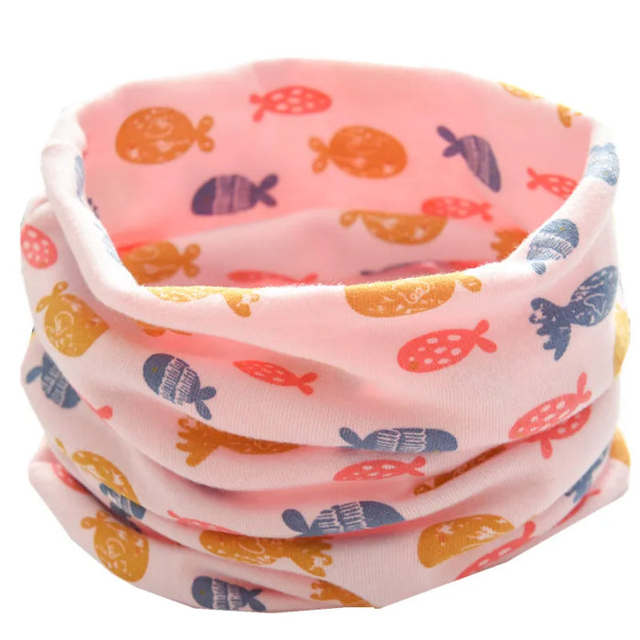 Nuovo autunno inverno bambini sciarpa di cotone LIC bambini bambino sciarpa al collo ragazzi ragazze sciarpe bambino collare caldo O anello fazzoletto da collo magico