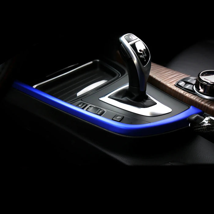 Per BMW Serie 3 4 3GT F30 F31 F32 F34 F36 316li 320li Accessori Auto Pannello di Controllo Del Cambio Striscia decorativa di copertura trim
