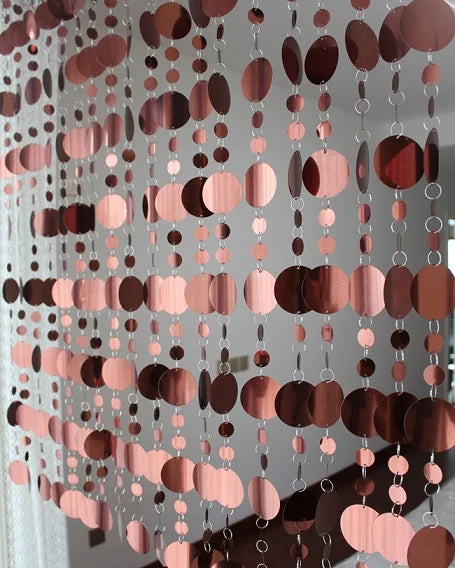 Paillettes in PVC Tende Articoli per la casa partizioni Tenda in plastica Forniture per la casa Decorazione festiva di nozze
