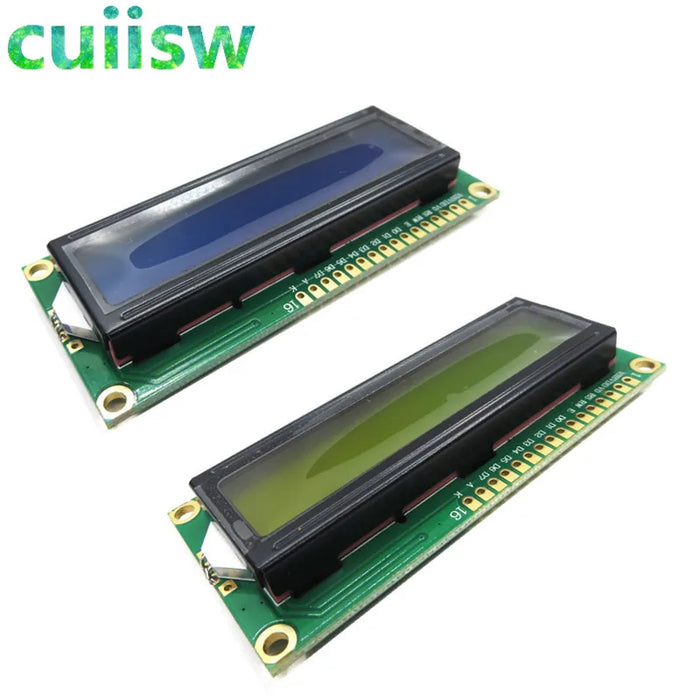 1 pz LCD1602 1602 modulo schermo verde blu 16x2 caratteri modulo Display LCD blu blacklight