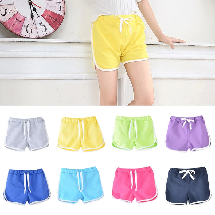 3-13 anni pantaloncini per bambini ragazzi ragazze pantaloncini sportivi estivi pantaloni Unisex bambini colore caramella pantaloni corti casual pantaloni pantaloni