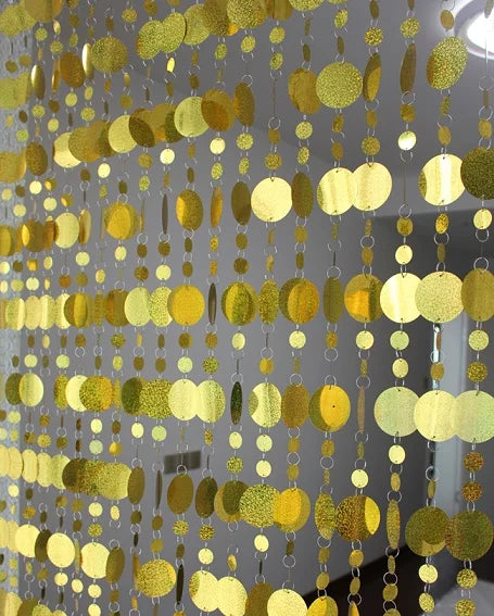 Paillettes in PVC Tende Articoli per la casa partizioni Tenda in plastica Forniture per la casa Decorazione festiva di nozze