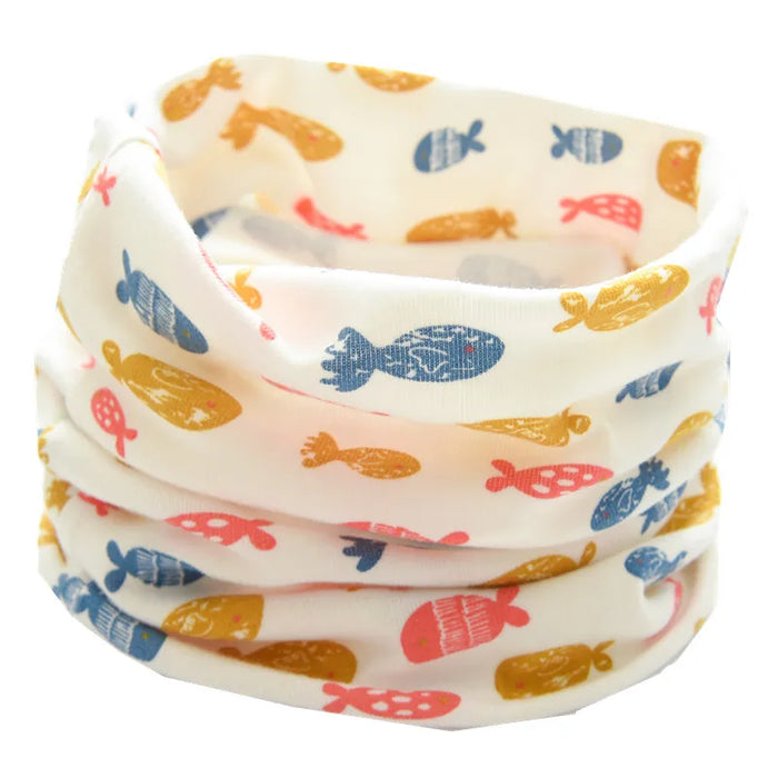 Nuovo autunno inverno bambini sciarpa di cotone LIC bambini bambino sciarpa al collo ragazzi ragazze sciarpe bambino collare caldo O anello fazzoletto da collo magico