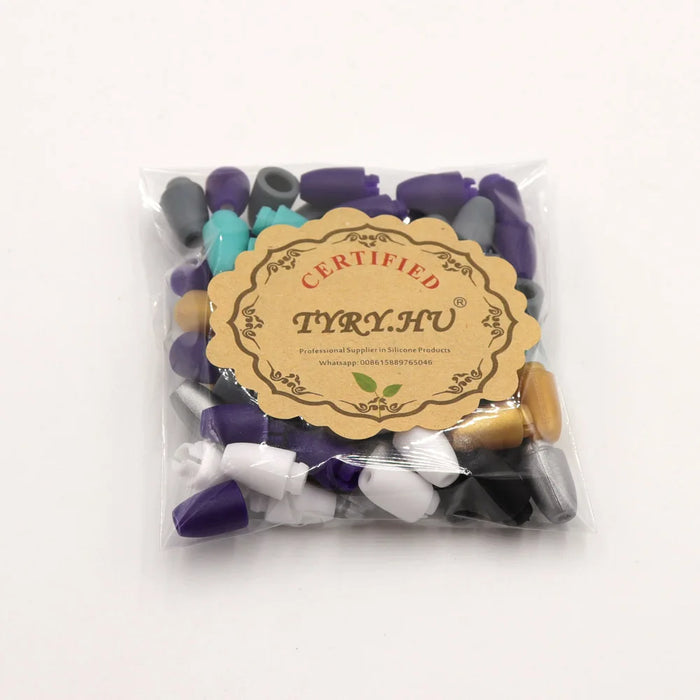 10 pz Breakaway Clip di Plastica Massaggiagengive Chiusura Per Il Bambino Collana FAI DA TE di Sicurezza Oro Creazione di Gioielli Aragosta Braccialetti Gancio Accessori