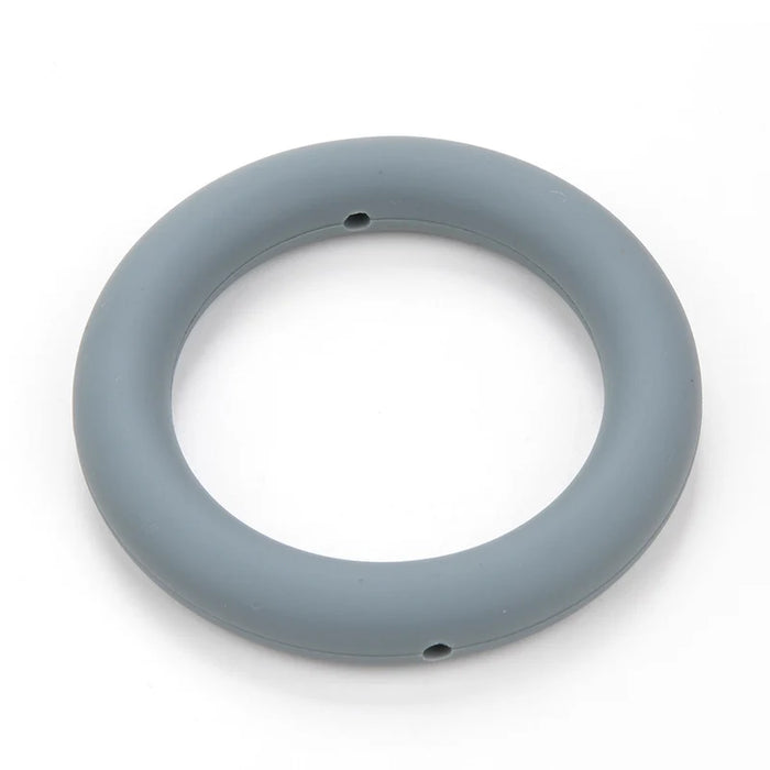 LOFCA Anello per dentizione 65mm Perline in silicone 3 pezzi Collana per massaggiagengive con ciondolo per bambini Ciuccio che fa gioielli in silicone alimentare senza BPA