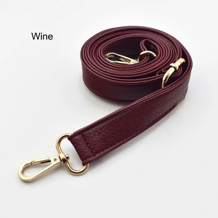 130*2.5 CM Regolabile Lungo Donna Uomo Lady PU Borsa in pelle Cinghia Cintura di ricambio Spalla Borsa a tracolla Fascia Accessori Maniglia