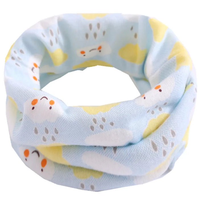 2024 Nuova Primavera Autunno Bambini Sciarpa Moda Bambini Bambino Sciarpa di cotone Ragazzi Ragazze O Ring Sciarpa Bambini Collare Bambino Sciarpa al collo