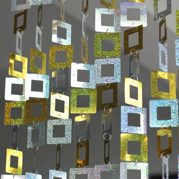 Forniture per feste festival Paillettes in PVC Tenda Interni Tende decorative Forniture per matrimoni fai-da-te