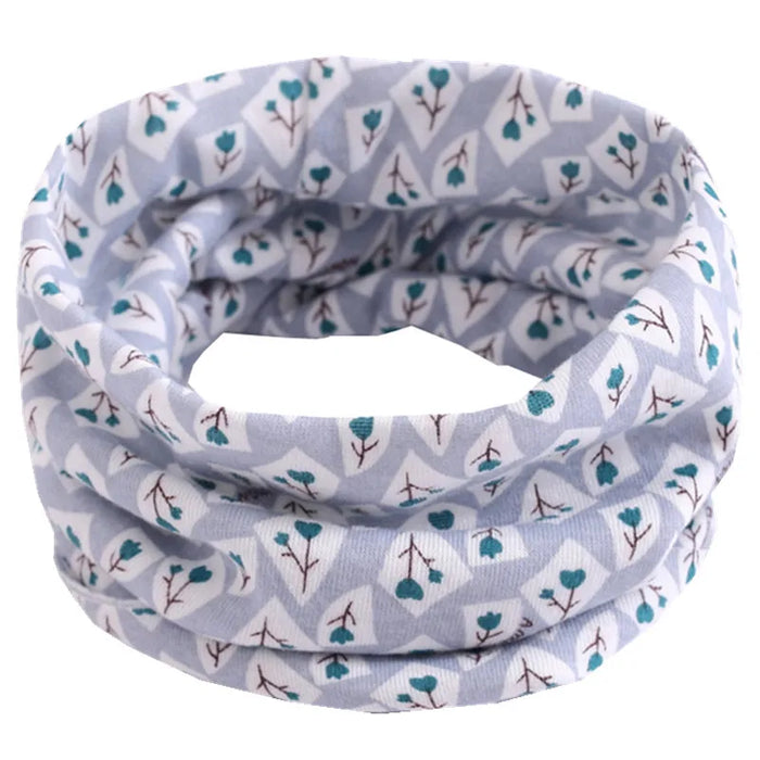 2024 Nuova Primavera Autunno Bambini Sciarpa Moda Bambini Bambino Sciarpa di cotone Ragazzi Ragazze O Ring Sciarpa Bambini Collare Bambino Sciarpa al collo