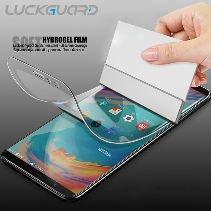 Pellicola Hydrogel per OnePLus 6 T 7 8 9 Pro pellicola protettiva per schermo morbido a copertura totale per Oneplus 7T 5 6 T One plus 5T 8T trasparente senza vetro