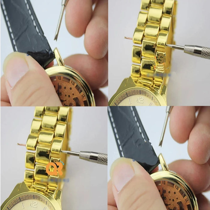 Accessori per cinturini per orologi Strumenti di riparazione Bracciale in metallo Cinturini apri cinturino Sostituisci lo strumento di rimozione del perno di collegamento della barra a molla