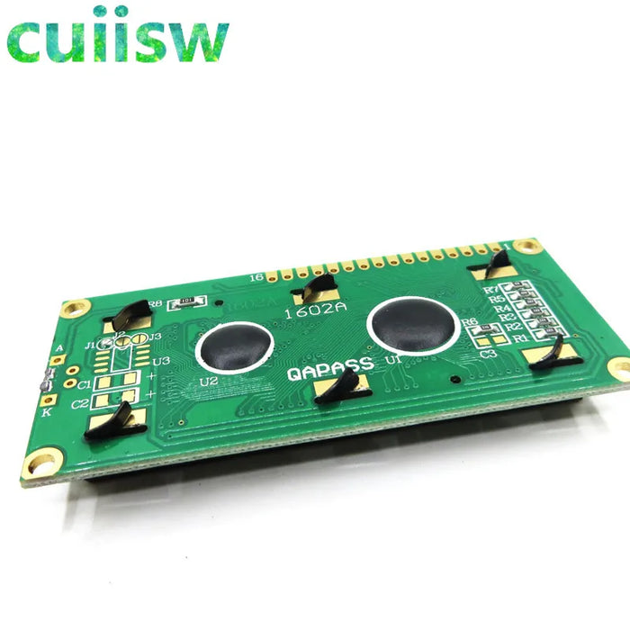 1 pz LCD1602 1602 modulo schermo verde blu 16x2 caratteri modulo Display LCD blu blacklight