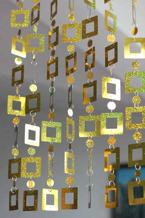 Paillettes in PVC Tende Articoli per la casa partizioni Tenda in plastica Forniture per la casa Decorazione festiva di nozze