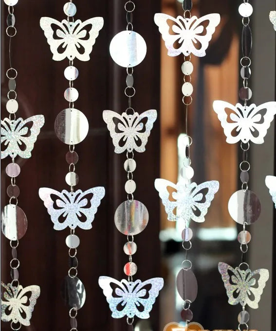 Paillettes in PVC Tende Articoli per la casa partizioni Tenda in plastica Forniture per la casa Decorazione festiva di nozze