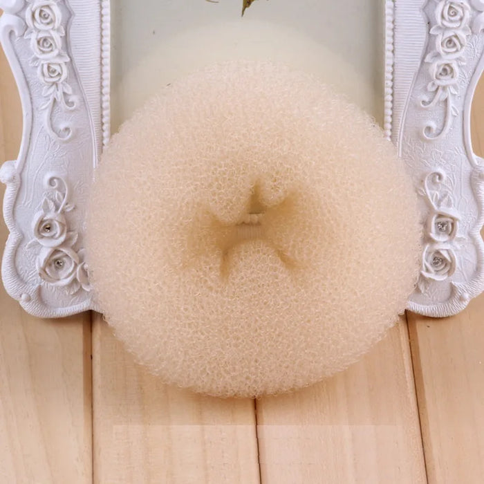 Nero/Marrone/Avorio 1PC Donne Eleganti Signore Ragazze Magic Shaper Ciambella Hairbands Panino Moda Strumento Per Lo Styling Dei Capelli Accessori