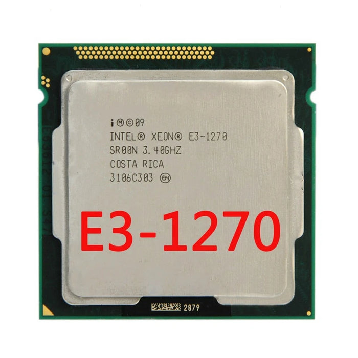 Processore Intel Xeon E3 1270 3,4 GHz LGA 1155 8 MB Quad Core CPU SR00N