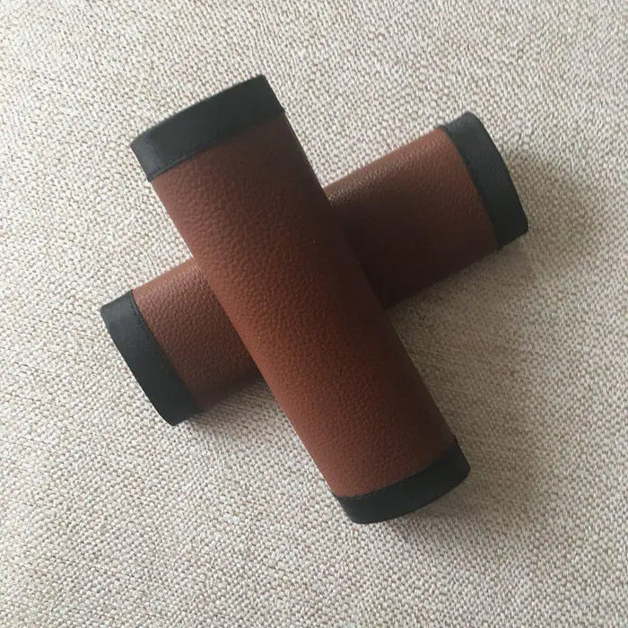 Maniglia per carrozzina per bambini Passeggino in pelle artificiale Custodia per bracciolo Custodia protettiva 2 pz/paia Passeggino generale 14 cm x 11 cm