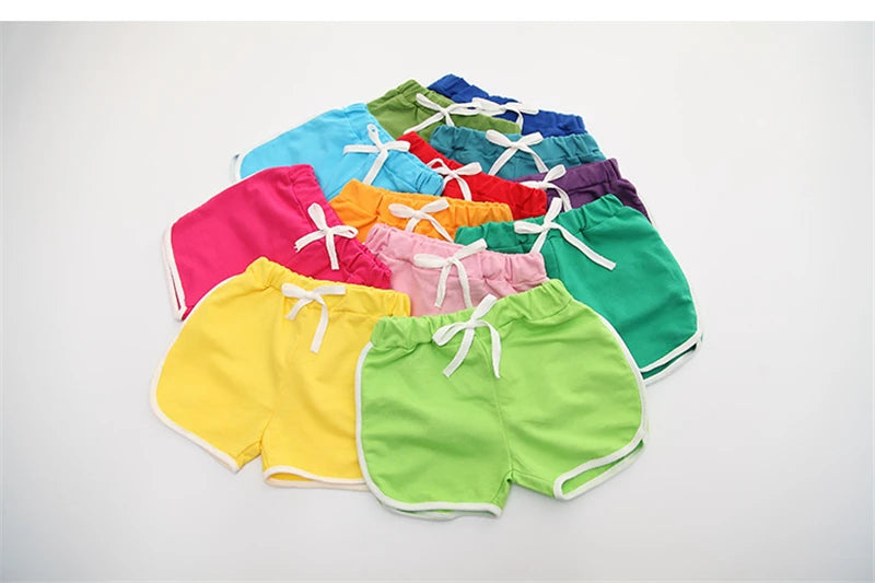 3-13 anni pantaloncini per bambini ragazzi ragazze pantaloncini sportivi estivi pantaloni Unisex bambini colore caramella pantaloni corti casual pantaloni pantaloni