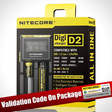 Nitecore D4 D2 Nuovo I4 I2 Digicharger LCD Circuito Intelligente Assicurazione Globale li-ion 18650 14500 16340 26650 Caricabatteria